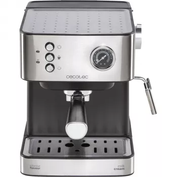 Machine à expresso Cecotec Power Espresso 20 Matic Professionale, 20 bars, 850 W, 1,5 L, noir/argent