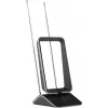 One for All SV 9465 Amplified Indoor TV Antenna with Automatic Gain Control and 5G Filter - Black