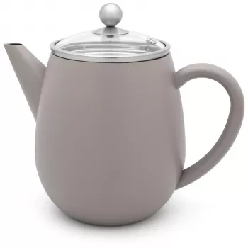 Théière Bredemeijer Eva 1,1 L grise
