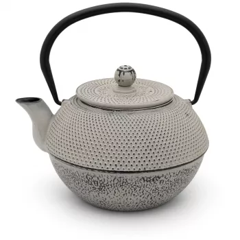 Théière Bredemeijer Jang 1,1 L en fonte grise avec filtre