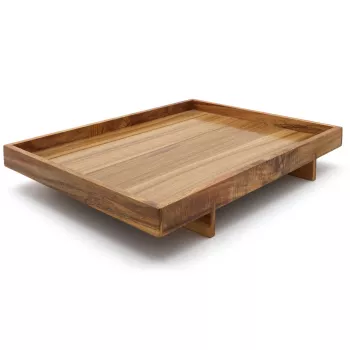 Plateau de service Bredemeijer Wazuka acacia 400x300x62 mm