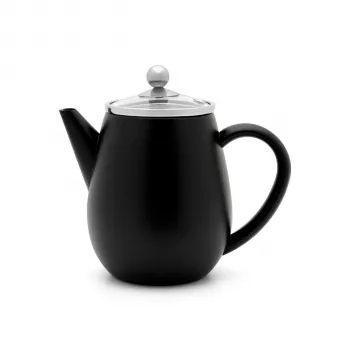 Théière Bredemeijer Eva 0,5 L noir mat