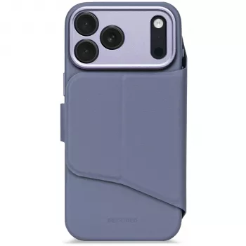 Portefeuille amovible en silicone texturé Decoded pour iPhone 17 Pro avec MagSafe - Forever Blue