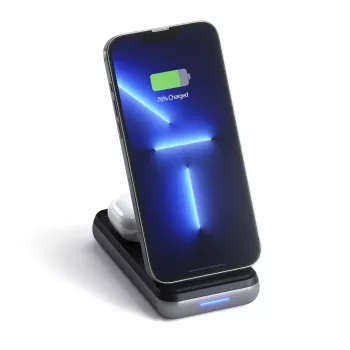 Satechi Duo support de charge sans fil - Space Gray