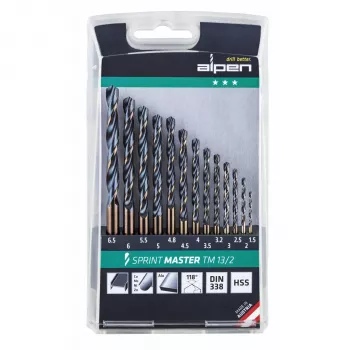 Foret hélicoïdal ALPEN-MAYKESTAG Alpen Sprint Master TM 13/2 13 mm HSS-G DIN 338