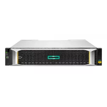 Stockage HPE Modular Smart Array 2062 16 Gb Fibre Channel SFF 6e génération 3,84 To 24 baies (SAS-3) SSD 1,92 To x 2 16 Gb Fibre Channel (externe) rackable 2U