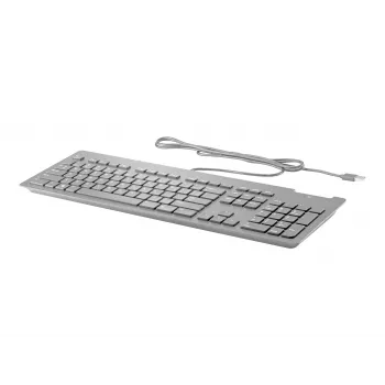 Clavier HP Business Slim - USB - anglais britannique (GB) - Noir
