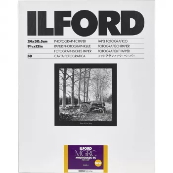 ILFORD Multigrade RC Deluxe Glossy 25M 24x30 cm 50 feuilles papier photo