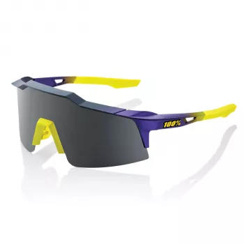 Lunettes de soleil 100% Speedcraft SL - Verres Smoke, Matte Metallic Dig. Brights