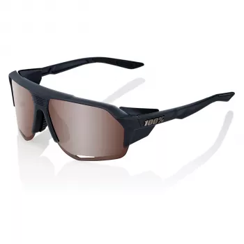Lunettes de soleil 100% Norvik HiPER Mirror Lens Soft Tact Crystal Black