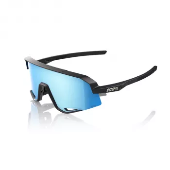 Lunettes de soleil 100% Slendale HiPER Multilayer Mirror Lens Matte Black