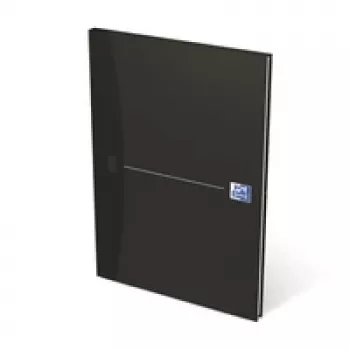 Carnet Oxford 100105183 A4, ligné, 192 pages, noir