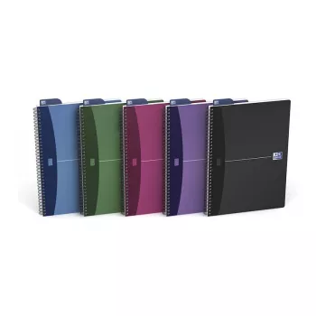 Intercalaires ELBA 100101918 A4 90 feuilles bleu vert gris rose violet