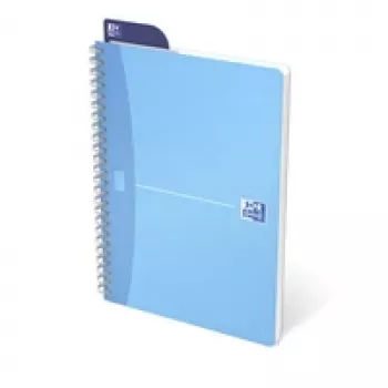 Carnet Oxford Office Essentials A5 ligné - 90 g/m² - 180 pages - finition mate - couleurs assorties