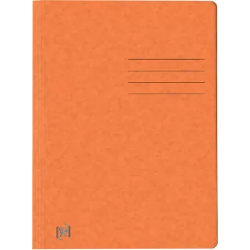 Chemise à sangle Hamelin TOP A4 orange carton 390 g/m² classement commercial/officiel