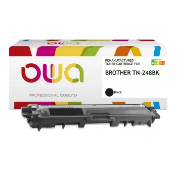 Cartouche de toner compatible Armor OWA pour Brother TN-248BK noire 1 000 pages remanufacturée