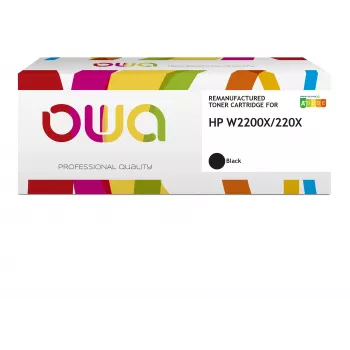 Toner Armor OWA compatible avec HP W2200X 220X noir 7 500 pages - compatible - cartouche de toner