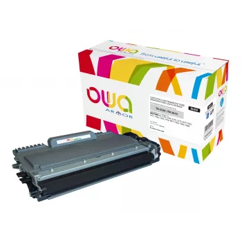 Cartouche de toner compatible ARMOR OWA noire (2 600 pages) pour Brother TN-2010/TN-2220