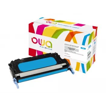 Cartouche de toner remanufacturée Armor OWA cyan compatible HP CE251A