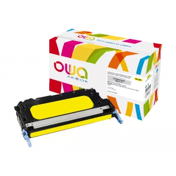 Cartouche de toner compatible Armor jaune pour HP Color LaserJet 3800