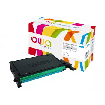 Cartouche de toner remanufacturée Armor OWA cyan compatible avec Samsung CLT-C5082L (4 000 pages)