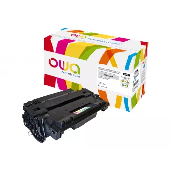 Cartouche de toner remanufacturée Armor OWA noire (alternative à HP CE255A)
