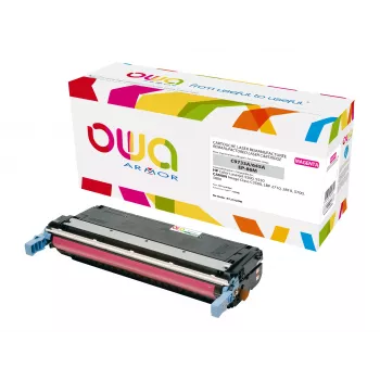 Cartouche de toner compatible ARMOR OWA magenta pour Canon 6828A005 (12 000 pages)