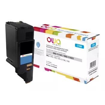 Cartouche de toner compatible Armor cyan (alternative à Dell 593-11141)