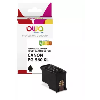 Cartouche d'encre compatible ARMOR OWA pour Canon PG-560XL / N560XL noire (750 pages) (K20841OW)
