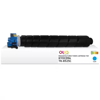 Cartouche de toner compatible ARMOR OWA pour Kyocera TK-8525C cyan 30 000 pages