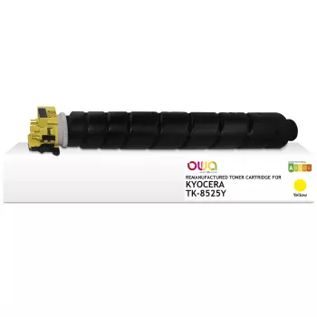 Cartouche de toner compatible ARMOR OWA pour Kyocera TK-8525Y jaune 30 000 pages (K40225OW)