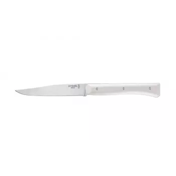 Opinel Table Knives Facette Set of 4 White