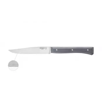 Opinel Table Knives Facette Set of 4 Slate Grey