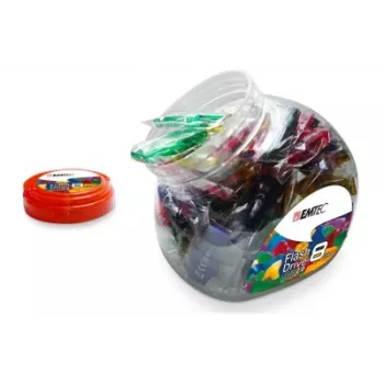 EMTEC ECMMD16GC410JAR80 clé USB 2.0 16 Go (couleurs assorties) - pack de 80