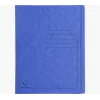 Chemise à attaches Exacompta Colorspan A4 bleue 355 g/m² carton classement flexible