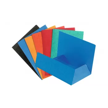 Intercalaires multicolores Exacompta 56400E A4 - 200 feuilles, 250 x 320 mm, carton 100 % recyclé, perforation universelle, certifié Ange Bleu