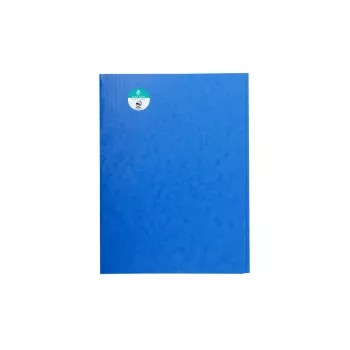 Chemise Exacompta 56407E Forever A4 - bleue - 200 feuilles - 240x320 mm - dos 3 mm - carton recyclé