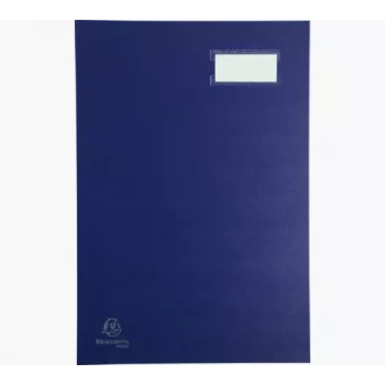 Chemise de classement Exacompta 57022E A4 carton bleu 240 g/m² 240x350 mm