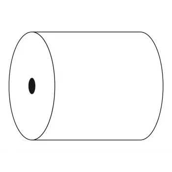 Rouleau de papier thermique Exacompta 80 mm x 76 m 55 g/m² blanc 1 rouleau