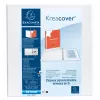 Classeur à anneaux de présentation Exacompta A4 Maxi blanc 2 anneaux D 8700232