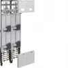Champ de comptage complet Hager univers Z 4 emplacements de compteur triphasé 1350 mm ZK53X7T