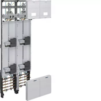 Champ de comptage complet Hager univers Z 4 emplacements de compteur triphasé 1350 mm ZK53X7T