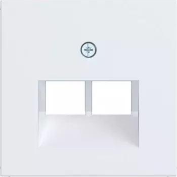 Hager pièce centrale Ax/Cx blanc clair mat WAF1108WM