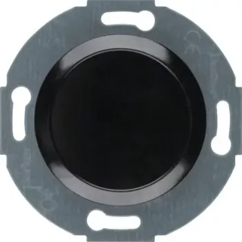 Cache aveugle Hager WTF1001BG 1930/Glas, noir brillant, 1