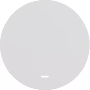 Bouton bascule avec lentille claire Hager WLW1331WG R.Classic blanc polaire brillant
