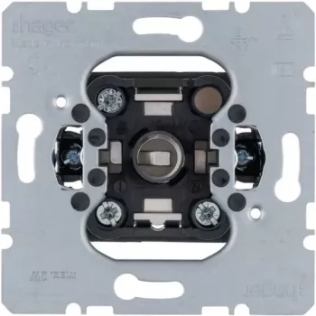 Hager WDE5101 mécanisme de bouton-poussoir avec signal lumineux E10 borne à vis encastré