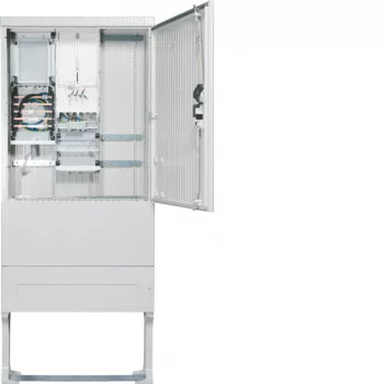 Colonne de raccordement compteur Hager ZAS207BD15A 207 Base 1 mètre 3 fusibles 5 pôles + APZ