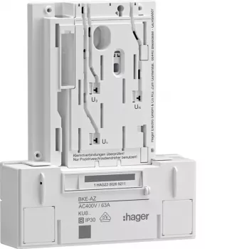 HAGER KU83LHE BKE-A adaptateur d'armoire de comptage version de base 3 phases