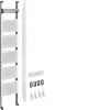 Hager UF51NW champ multimédia complet 1350mm 1 champ universZ blanc signalisation