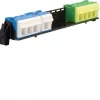 HAGER bloc de bornes PE/N 2 rangées VZ462